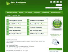 Tablet Screenshot of best-reviewer.com